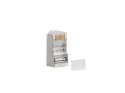 Wtyk sieciowy RJ45 8P8C kat.6 FTP (100szt) z prowadnic do linki i do drutu Wtyk sieciowy RJ45 8P8C kat.6 FTP (100szt) z prowadnic do linki i do drutu
