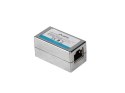 Adapter złączka sieciowa RJ45 x2 kat.6 ekranowany Adapter złączka sieciowa RJ45 x2 kat.6 ekranowany