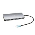 USB-C Metal Nano Stacja Dokująca 3x Display 2x DP 1x HDMI LAN Power Delivery 100 W USB-C Metal Nano Stacja Dokująca 3x Display 2x DP 1x HDMI LAN Power Delivery 100 W