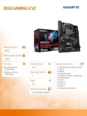 Płyta główna B550 GAMING X V2 AM4 4DDR4 HDMI/DVI M.2 ATX Płyta główna B550 GAMING X V2 AM4 4DDR4 HDMI/DVI M.2 ATX
