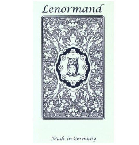 Karty Tarot Mlle Lenormand Blue Owl GB