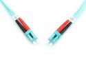 Patch cord światłowodowy FO LC-LC MM 50/125 OM3 duplex LSOH 3m Patch cord światłowodowy FO LC-LC MM 50/125 OM3 duplex LSOH 3m