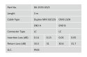 Patch cord światłowodowy FO LC-LC MM 50/125 OM3 duplex LSOH 3m Patch cord światłowodowy FO LC-LC MM 50/125 OM3 duplex LSOH 3m