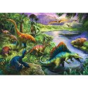 Puzzle 200 elementów Drapieżne dinozaury Puzzle 200 elementów Drapieżne dinozaury