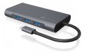 Stacja dokująca IB-DK4040-CPD TYPE-C z dwoma interfejsami wideo Stacja dokująca IB-DK4040-CPD TYPE-C z dwoma interfejsami wideo