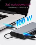 Stacja dokująca IB-DK4040-CPD TYPE-C z dwoma interfejsami wideo Stacja dokująca IB-DK4040-CPD TYPE-C z dwoma interfejsami wideo