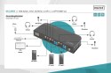 Przełącznik KVM 2 portowy DisplayPort do HDMI 2x1 4K 60Hz 2xUSB audio Przełącznik KVM 2 portowy DisplayPort do HDMI 2x1 4K 60Hz 2xUSB audio