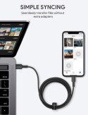 CB-CL03 kabel Lightning - USB-C 2m MFi Apple USB-PD nylonowy oplot czarny