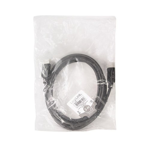 Kabel DisplayPort M/M 4K/60Hz, 3m Czarny Kabel DisplayPort M/M 4K/60Hz, 3m Czarny