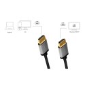 Kabel HDMI 4K/60Hz, aluminium 3m Czarny Kabel HDMI 4K/60Hz, aluminium 3m Czarny