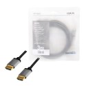 Kabel HDMI 4K/60Hz, aluminium 3m Czarny Kabel HDMI 4K/60Hz, aluminium 3m Czarny