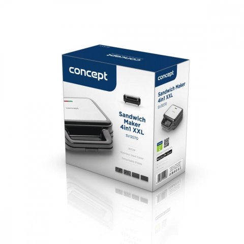Opiekacz do kanapek 4w1 SV3070 900W Opiekacz do kanapek 4w1 SV3070 900W