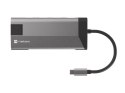 Stacja dokująca Multiport Fowler Plus USB-C PD, 3x USB 3.0, HDMI 4K, RJ45, SD, micro SD Stacja dokująca Multiport Fowler Plus USB-C PD, 3x USB 3.0, HDMI 4K, RJ45, SD, micro SD