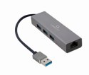Adapter USB-AM to LAN GbE Hub 3xUSB 3.0 Adapter USB-AM to LAN GbE Hub 3xUSB 3.0