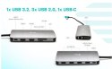 Stacja dokująca USB 3.0/USB-C/Thunderbolt 3x Display Metal Nano Dock LAN +Power Delivery 100W Stacja dokująca USB 3.0/USB-C/Thunderbolt 3x Display Metal Nano Dock LAN +Power Delivery 100W