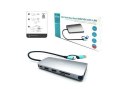 Stacja dokująca USB 3.0/USB-C/Thunderbolt 3x Display Metal Nano Dock LAN +Power Delivery 100W Stacja dokująca USB 3.0/USB-C/Thunderbolt 3x Display Metal Nano Dock LAN +Power Delivery 100W