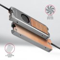CLR-M2FAN Miedziany radiator z wentylatorem do dwustronnych dysków M.2 SSD, wysokość 13mm CLR-M2FAN Miedziany radiator z wentylatorem do dwustronnych dysków M.2 SSD, wysokość 13mm