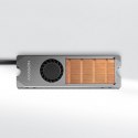 CLR-M2FAN Miedziany radiator z wentylatorem do dwustronnych dysków M.2 SSD, wysokość 13mm CLR-M2FAN Miedziany radiator z wentylatorem do dwustronnych dysków M.2 SSD, wysokość 13mm