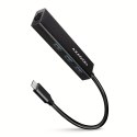 HMC-GL3A Wieloportowy hub USB 4in1, 5Gbps, 3x USB-A + GLAN, 20cm USB-C kabel HMC-GL3A Wieloportowy hub USB 4in1, 5Gbps, 3x USB-A + GLAN, 20cm USB-C kabel