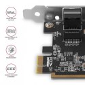 PCEE-GRF Karta sieciowa PCIe 1x Gigabit Ethernet port RJ-45 Realtek SP & LP PCEE-GRF Karta sieciowa PCIe 1x Gigabit Ethernet port RJ-45 Realtek SP & LP