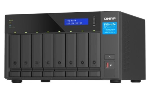 Serwer NAS TVS-h874-i5-32G 8x0HDD Intel core i5-12400 32GB Serwer NAS TVS-h874-i5-32G 8x0HDD Intel core i5-12400 32GB