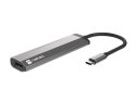 Stacja dokująca Multi Port Fowler Slim USB-C PD, 2x USB 3.0, HDMI 4K Stacja dokująca Multi Port Fowler Slim USB-C PD, 2x USB 3.0, HDMI 4K