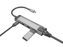 Stacja dokująca Multi Port Fowler Go USB-C - Hub 2x USB 3.0, HDMI 4K, USB-C PD, RJ45 Stacja dokująca Multi Port Fowler Go USB-C - Hub 2x USB 3.0, HDMI 4K, USB-C PD, RJ45