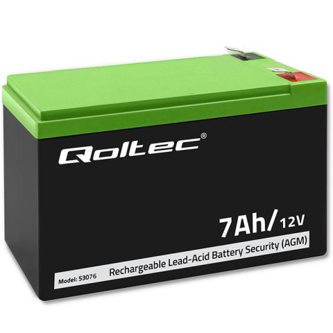 Akumulator AGM | 12V | 7Ah | max. 105A | Security Akumulator AGM | 12V | 7Ah | max. 105A | Security