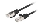 Patchcord kat.6 FTP 1m czarny 10-pak fluke passed Patchcord kat.6 FTP 1m czarny 10-pak fluke passed
