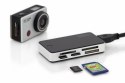 Czytnik kart 5-portowy USB 3.0 SuperSpeed, All-in-one, Czarno-srebrny Czytnik kart 5-portowy USB 3.0 SuperSpeed, All-in-one, Czarno-srebrny