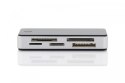 Czytnik kart 5-portowy USB 3.0 SuperSpeed, All-in-one, Czarno-srebrny Czytnik kart 5-portowy USB 3.0 SuperSpeed, All-in-one, Czarno-srebrny