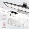HMC-6H4A Wieloportowy hub 4x USB-A + HDMI, USB-C 3.2 Gen 1, PD 100W, 20cm USB-C kabel HMC-6H4A Wieloportowy hub 4x USB-A + HDMI, USB-C 3.2 Gen 1, PD 100W, 20cm USB-C kabel