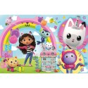 Puzzle 24 elementy Maxi Wesoła Gabi Koci Domek Gabi Puzzle 24 elementy Maxi Wesoła Gabi Koci Domek Gabi