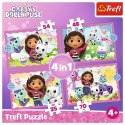 Puzzle 4w1 Przygody Gabi Koci Domek Gabi Puzzle 4w1 Przygody Gabi Koci Domek Gabi