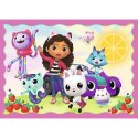 Puzzle 4w1 Przygody Gabi Koci Domek Gabi Puzzle 4w1 Przygody Gabi Koci Domek Gabi