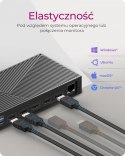 Stacja dokująca IB-DK2246-C 11in1,HDMI,DP,LAN,TYPE-C Stacja dokująca IB-DK2246-C 11in1,HDMI,DP,LAN,TYPE-C