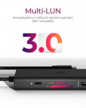 Stacja dokująca IB-DK4011-CPD 9in1,HDMI,DP,CR,TYPE-C Stacja dokująca IB-DK4011-CPD 9in1,HDMI,DP,CR,TYPE-C