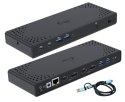 Stacja dokująca USB 3.0 / USB-C / Thunderbolt 3 Dual Display Gen2 + Power Delivery 100W Stacja dokująca USB 3.0 / USB-C / Thunderbolt 3 Dual Display Gen2 + Power Delivery 100W