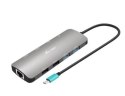 Stacja dokująca USB-C Metal Nano 2x HDMI Display + Power Delivery 100W Stacja dokująca USB-C Metal Nano 2x HDMI Display + Power Delivery 100W