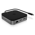 Stacja dokująca IB-DK408-C41 7w1,HDMI, DP,USB,LAN Stacja dokująca IB-DK408-C41 7w1,HDMI, DP,USB,LAN