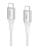 Kabel BoostCharge USB-C/USB-C 240W 1m biały Kabel BoostCharge USB-C/USB-C 240W 1m biały