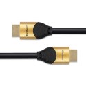Kabel HDMI v2.1 Ultra High Speed 8K | 60Hz | 26AWG | 5m Złoty Kabel HDMI v2.1 Ultra High Speed 8K | 60Hz | 26AWG | 5m Złoty