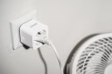 Inteligentne gniazdko Wi-Fi 16A Pomiar zużycia energii, wielopak 3 szt., AS-01, białe Inteligentne gniazdko Wi-Fi 16A Pomiar zużycia energii, wielopak 3 szt., AS-01, białe