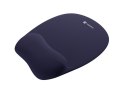 Podkładka ergonomiczna CHIPMUNK Memory Foam 230X200 granatowa Podkładka ergonomiczna CHIPMUNK Memory Foam 230X200 granatowa
