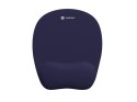 Podkładka ergonomiczna CHIPMUNK Memory Foam 230X200 granatowa Podkładka ergonomiczna CHIPMUNK Memory Foam 230X200 granatowa