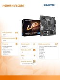 Płyta główna H610M H V3 DDR4 s1700 2DDR4 HDMI USB mATX Płyta główna H610M H V3 DDR4 s1700 2DDR4 HDMI USB mATX