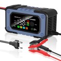 Prostownik do akumulatora z funkcją naprawy | Inteligentna mikroprocesorowa ładowarka | 12V | 7A | LED | 4 tryby Prostownik do akumulatora z funkcją naprawy | Inteligentna mikroprocesorowa ładowarka | 12V | 7A | LED | 4 tryby