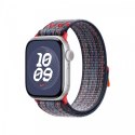 Opaska sportowa Nike w kolorze niebieskim/czerwonym do koperty 40 mm Opaska sportowa Nike w kolorze niebieskim/czerwonym do koperty 40 mm