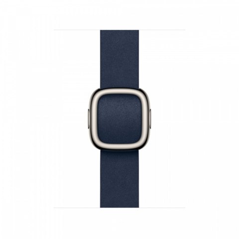 Pasek w kolorze głębinowego błękitu z klamrą nowoczesną do koperty 42 mm - rozmiar M