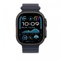 Przedłużka do paska Ocean w kolorze granatu do koperty 49 mm - elementy z tytanu w kolorze czarnym Przedłużka do paska Ocean w kolorze granatu do koperty 49 mm - elementy z tytanu w kolorze czarnym